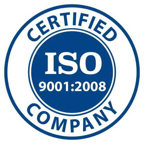 ISO 9001:2015 certification badge for Pragati Products brass manufacturing