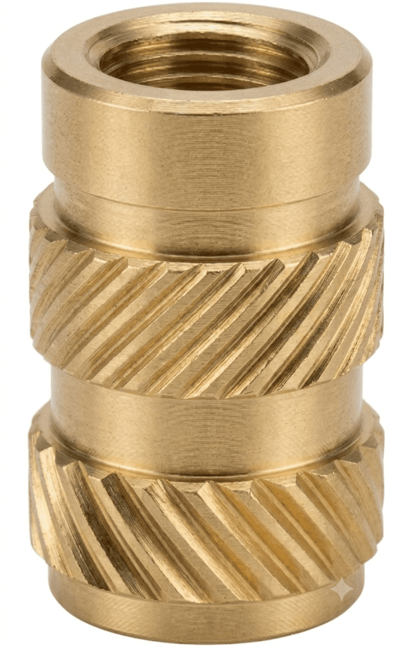 Cross Knurling Round Insert
