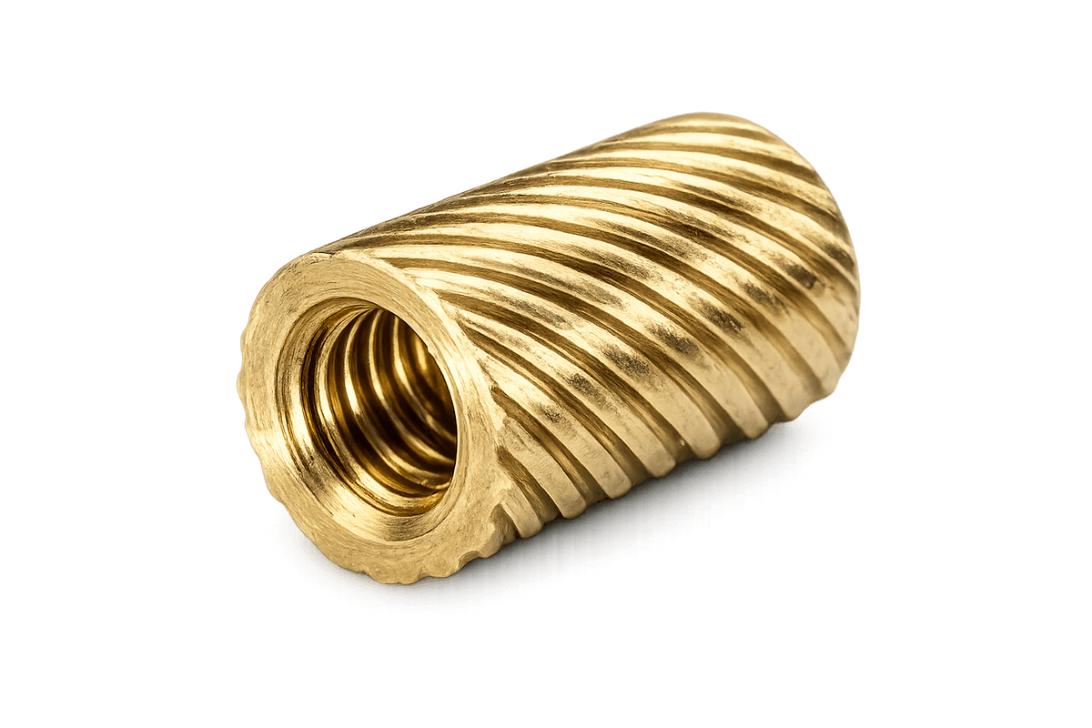 Spiral Knurling Round Insert