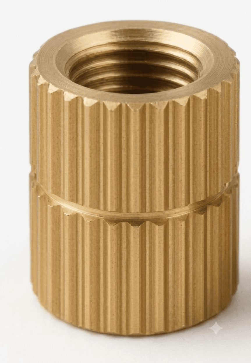 Straight Knurling Round Insert
